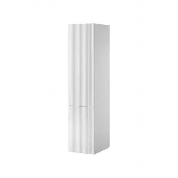 Vaattekaappi cama meble PAFOS 1D 45x55,5x198,5 cm valkoinen matta, 4 hyllyä