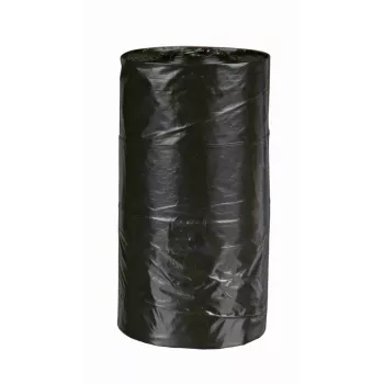 Trixie Poop Bags 2332 -kakkapussit, muovi, musta, 4 rullaa × 20 kpl (80 pussia)