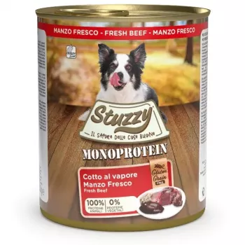 Märkäruoka koirille Agras Pet Foods monoproteiini nauta 800 g — tölkki, aikuiset koirat, viljaton, gluteeniton