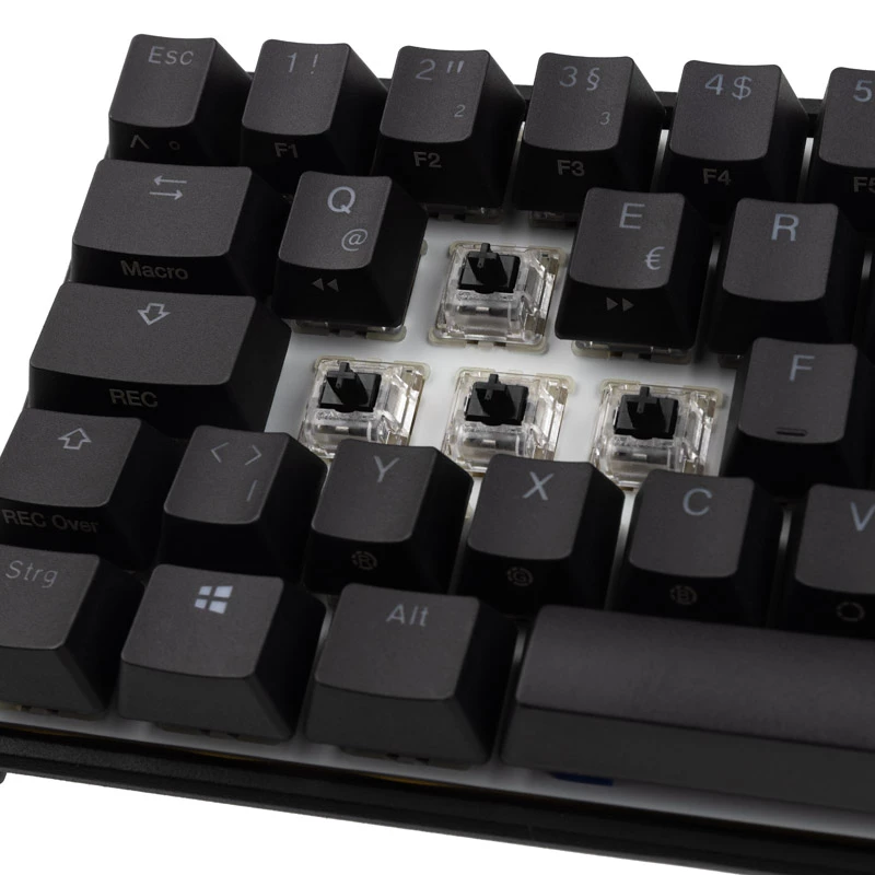 Ducky Mecha Pro SF -näppäimistö Gaming USB saksa musta