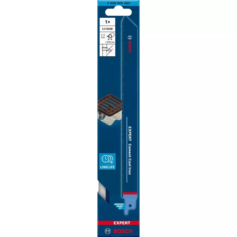Bosch S 1750 RD puukkosahanterä timantti 1 kpl