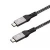 USB-C–USB-C-kaapeli GEMBIRD CCBP-USB4-CMCM240 1,5 m, USB4 Gen 3x2, 40 Gbit/s, 240 W, musta