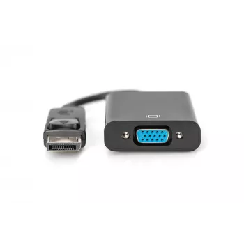 Assmann DisplayPort-sovitinjohto, DP - HD15 M/F, 0,15 m, lukituksella, DP 1.1 -yhteensopiva, UL, sininen, ilman suojausta, 32AWG (AK-340410-001-S)