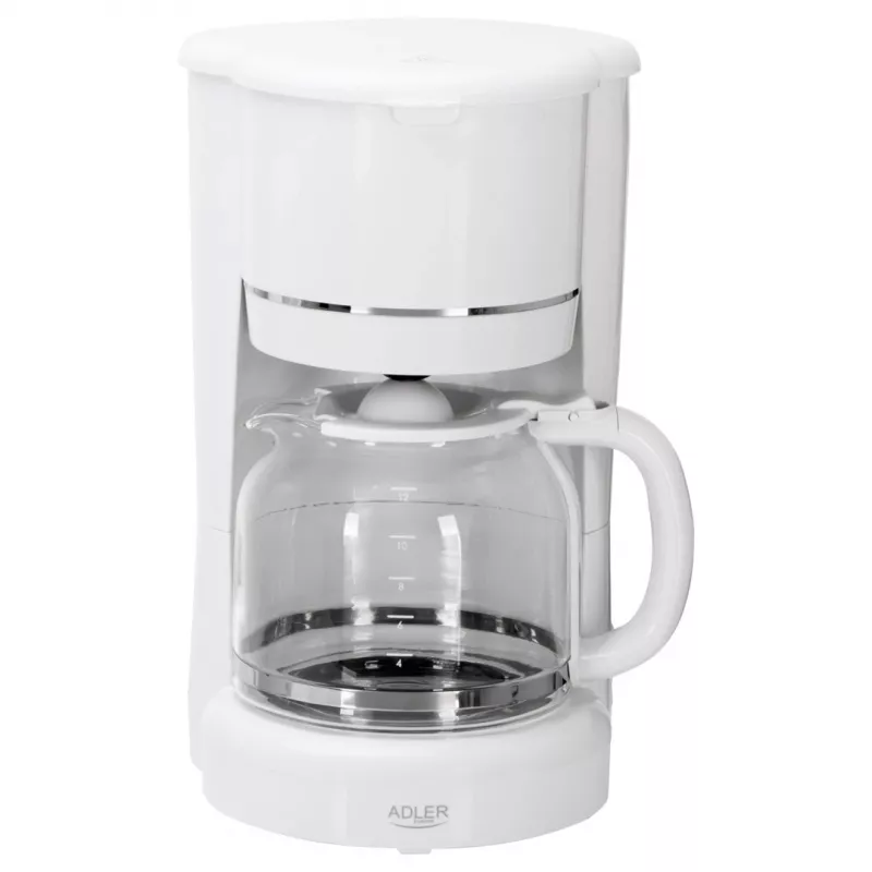 Adler AD 4383w suodatinkahvinkeitin jauhetulle kahville 1,5 L valkoinen