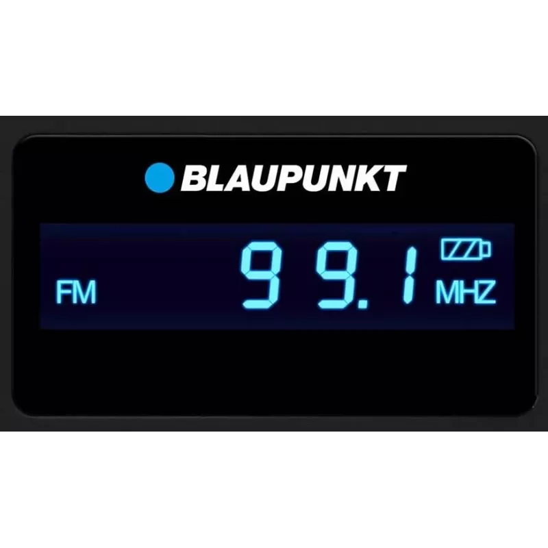 Blaupunkt PR5BL radio analoginen musta, sininen