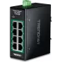 TRENDnet 8-porttinen Industrial Gigabit PoE+ DIN-kisko-minikytkin (TI-PGLC80)