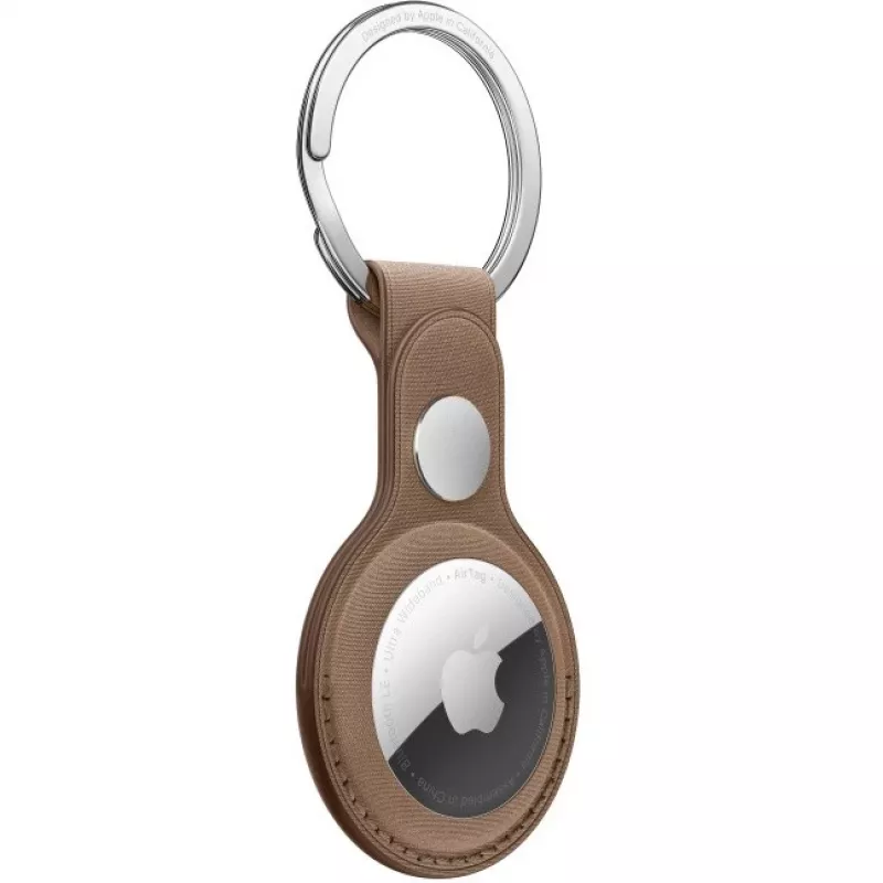 APPLE AirTag FineWoven avainrengas taupe