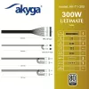 Akyga AK-T1-300 300 W TFX-virtalähde, aktiivinen PFC, 80 mm:n tuuletin