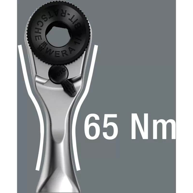 Wera 8001 A Zyklop Mini 1 terä-räikkäruuvimeisseli