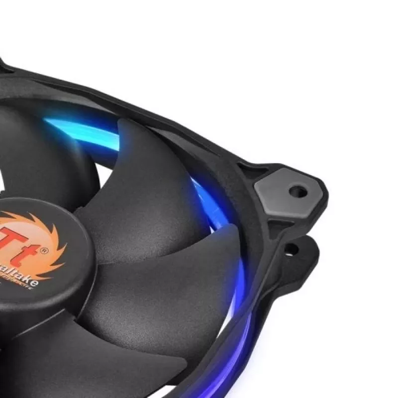 Thermaltake Riing 14 LED 256 Color CL-F043-PL14SW-B koteloiden tuulettimet 140 mm, 3 kpl, 600–1400 rpm, 4-pin