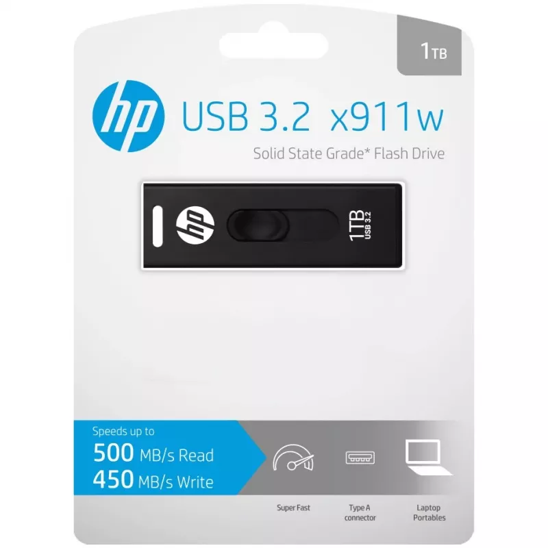 Muistitikku 1TB HP USB 3.2 USB HPFD911W-1TB
