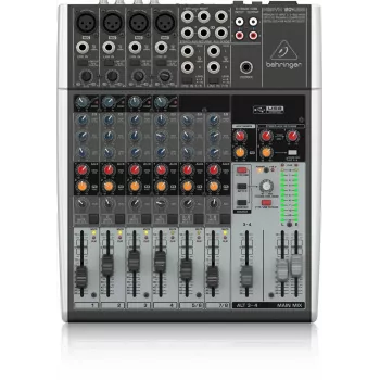 Behringer Xenyx 1204USB audiomikseri 12 kanavaa harmaa