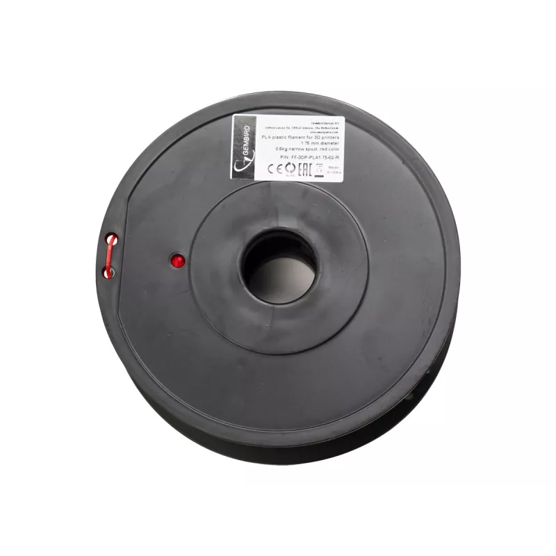 3D-tulostusmateriaali Gembird 3DP-PLA+1.75-02-R punainen 1 kg