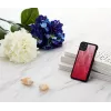Älypuhelinkotelo iKins iPhone 11 Pro Max – pink lake mustalla reunuksella