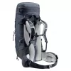 Deuter Aircontact Lite 45+10 SL naisten vaellusreppu musta