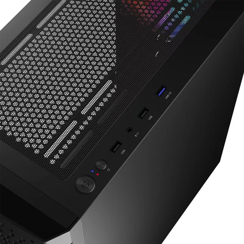 Logic ARAMIS ARGB MINIDI USB 3.0 kotelo musta