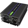Vaihtosuuntaaja QOLTEC Monolith 3000 MS Wave, 12V→230V, 1500/3000W, USB:lla