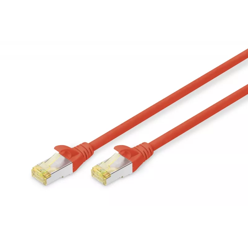 Verkkokaapeli Digitus CAT 6A S/FTP RJ-45 Cat6a 2m punainen