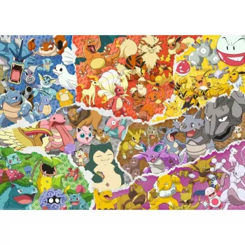 Palapeli Ravensburger Colour puzzle 1000 osaa (12000832) — sarjakuvat, 700 mm leveys, suositeltu ikä 14+