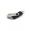 MediaRange MR932 - USB-muistitikku - 32 GB - USB 2.0 / Micro-USB - musta/hopea (MR932-2)