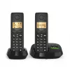 Gigaset PURE 100A Duo langaton analoginen/DECT-puhelin — 2 luuria, kaiutin, numeronäyttö, 1,5