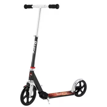 Potkulauta Razor A5 Lux — alumiini, 20 cm polyuretaanipyörät, taittuva, korkeussäädettävä, max. kuorma 100 kg, musta