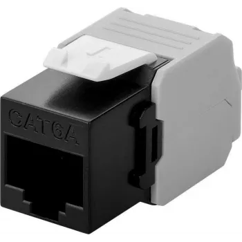 Microconnect KEYSTONE-16 Keystone-moduuli litteä musta RJ-45