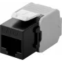 Microconnect KEYSTONE-16 Keystone-moduuli litteä musta RJ-45