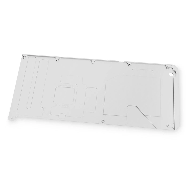 Taustalevy EK Water Blocks Quantum Vector FTW3 RTX 3070 Ti nikkeli hopea