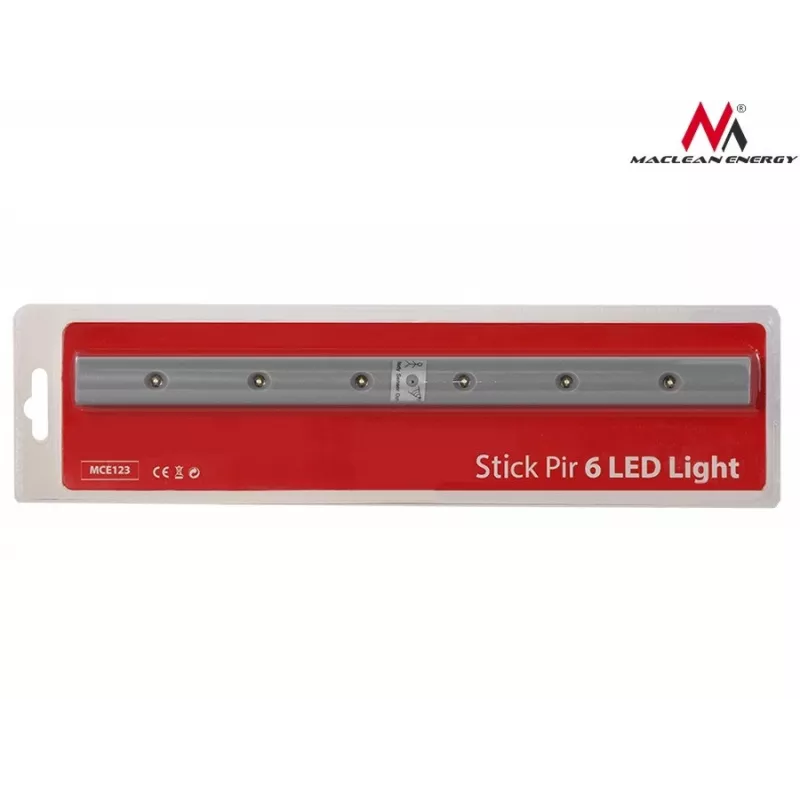 Maclean MCE123 LED-alasvalo liiketunnistimella