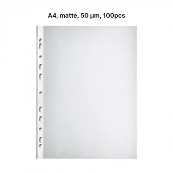 AD Class muovitaskut Orange Peel A4 50 mikronia, 100 kpl:n pakkaus