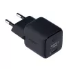 Virtalähde Aukey PA-B1L USB-C 30W musta — kompakti USB-C PD -virtasovitin