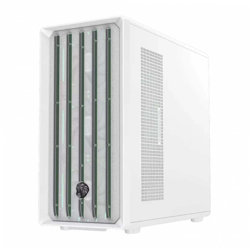 Gamemax-kotelo | CLAW 460 WH | valkoinen | Mid-Tower | virtalähde ei sisälly