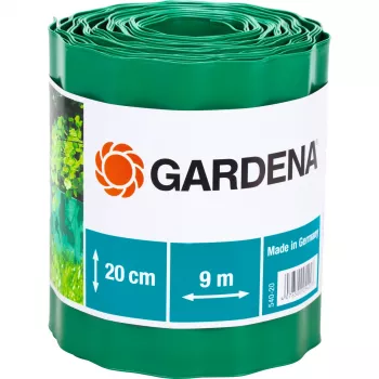 Gardena nurmikonreunus Green Roll 20 cm Portrait 9 m pitkä