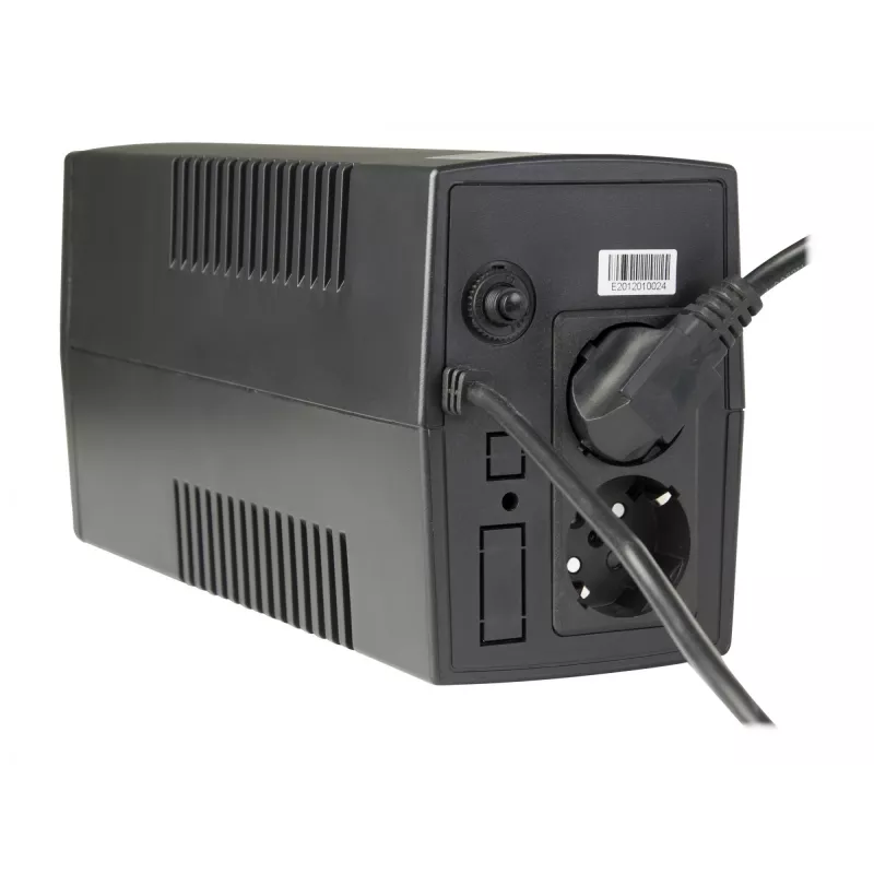 Gembird EG-UPS-B650 keskeytymätön virransyöttö (UPS) Line-Interactive 0,65 kVA 390 W