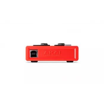 Akai LPD8 MKII MIDI-kosketinsoitin 8 kosketinta USB musta, punainen