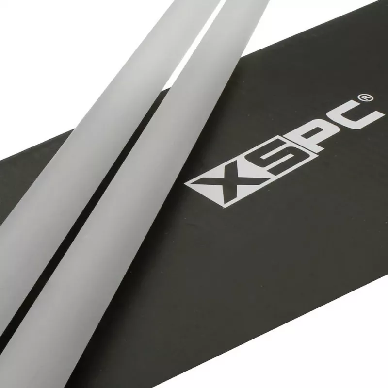 XSPC PETG-putki 14/10 mm 2 kpl pakkaus – 500 mm, satiinivalkoinen