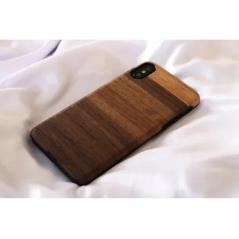Älypuhelinkotelo man and wood iPhone X/XS:lle — fango musta