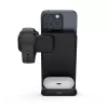 Sisälaturi Crong CRG-MSPS-BLK älykello musta Lightning USB langaton