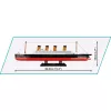 Rakennussarja Cobi R.M.S. Titanic -malli 593 osaa COBI-1680 — mittakaavatarkat mallipalikat