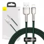 USB-A–Lightning-kaapeli Baseus 1 m, vihreä