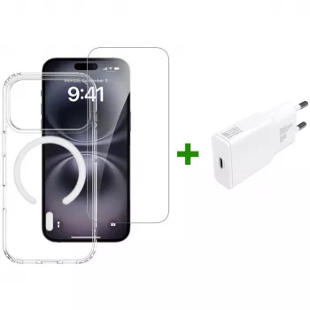 4smarts 3in1 Premium -aloitussarja Apple iPhone 17 Pro:lle, MagSafe-yhteensopiva
