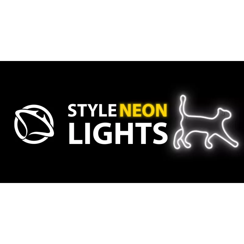 Neon-koristevalo MANTA SNL70WH Style Neon Lights CAT 2 valkoinen 70 cm