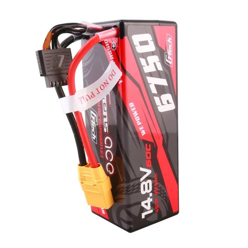Gens ace G-Tech 6750mAh 14.8V 60C 4S1P 14# XT90 akku