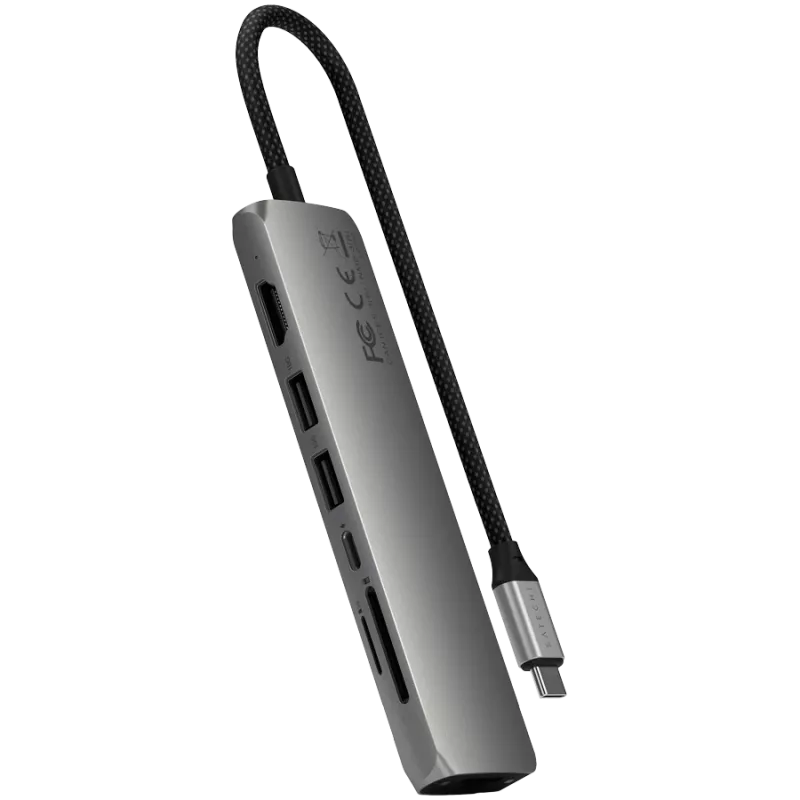 Satechi 7-in-1 USB-C-sovitin Ethernetillä