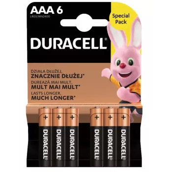 Paristo Duracell AAA R03 6 kpl