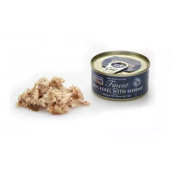 Märkäruoka kissoille FISH4DOGS makrilli katkaravulla 70 g — aikuiset kissat, kalalla, tölkki, gluteeniton