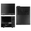 SilverStone SUGO 13 - Desktop - Mini-DTX - ilman virtalähdettä (AT / PS/2) - musta - USB/audio (SST-SG13B-Q)