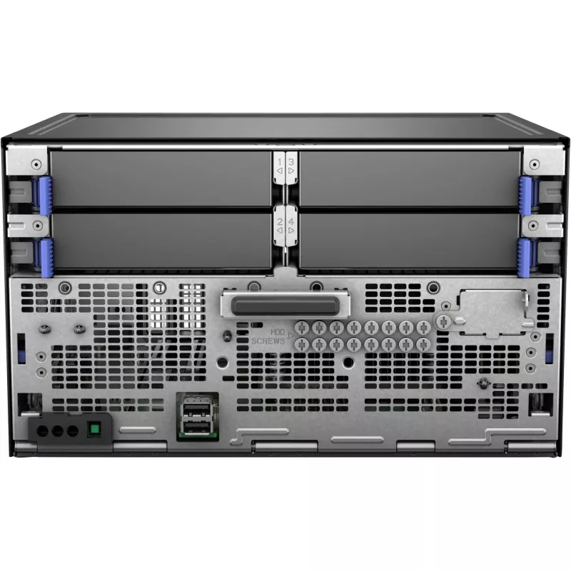 HPE ProLiant MicroServer Gen11 E-2434 4c 32GB-U 4LFF-NHP 2x4TB HDD 180W ulkoinen virtalähde EMEA Cmp Mod Svr