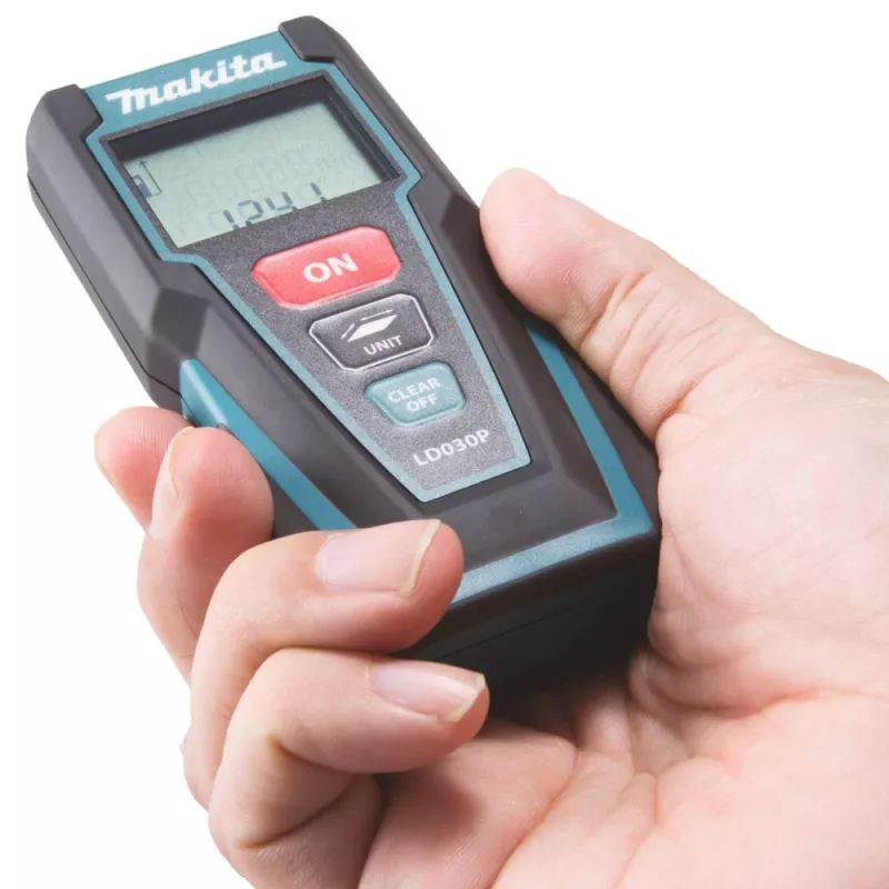 Makita LD030P etäisyysmittari musta, turkoosi 0 - 30 m